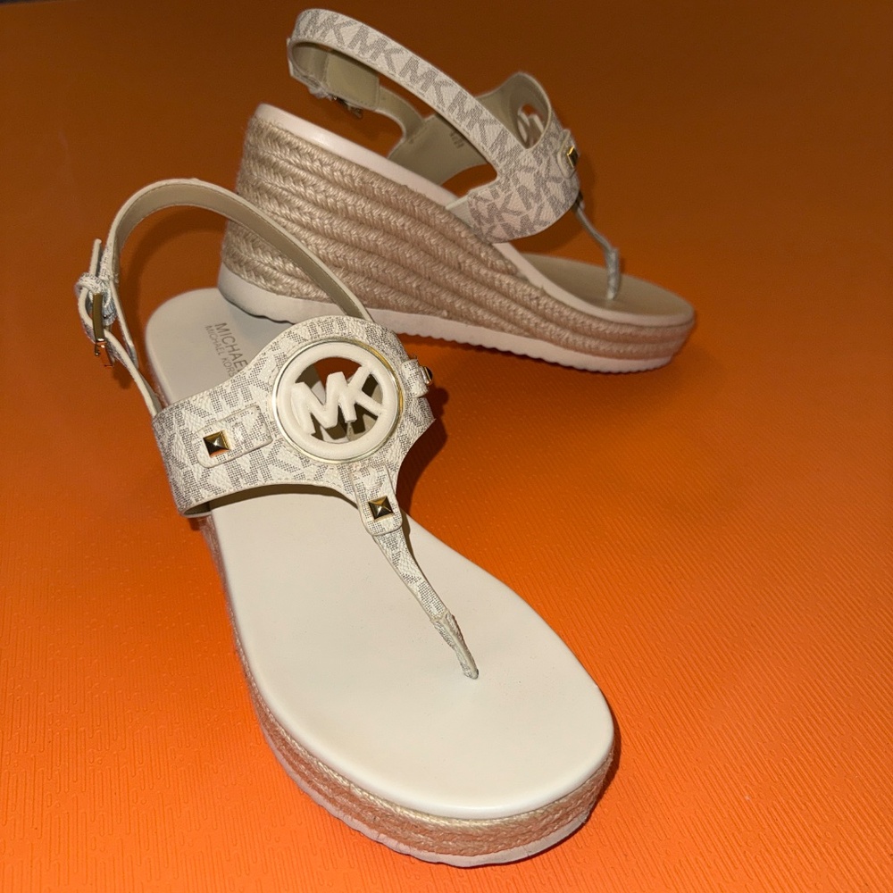Michael Kors Wedge Sandals 3” - Picture 2 of 6